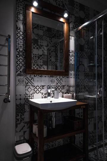 Фото номера Апартаменты с 1 спальней Апартаменты SUNBEAM DESIGN APARTMENT г. Рига 18