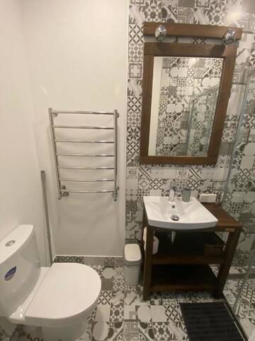 Фото номера Апартаменты с 1 спальней Апартаменты SUNBEAM DESIGN APARTMENT г. Рига 15