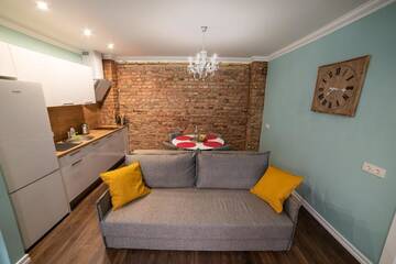 Фото номера Апартаменты с 1 спальней Апартаменты Red Brick Apartment г. Рига 39