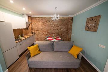 Фото номера Апартаменты с 1 спальней Апартаменты Red Brick Apartment г. Рига 10