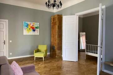 Фото номера Апартаменты с 2 спальнями Апартаменты Modern apartment in historical building г. Рига 14