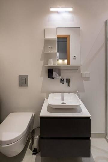 Фото номера Апартаменты с 1 спальней Апартаменты Modern Design Studio Apartment In Riga Center г. Рига 29