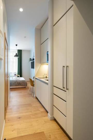 Фото номера Апартаменты с 1 спальней Апартаменты Modern Design Studio Apartment In Riga Center г. Рига 24