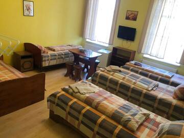 Фото номера Стандартный семейный номер Отель Hotel Sabina г. Рига 5