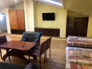 Фото номера Семейный номер в мансарде Отель Hotel Sabina г. Рига 5