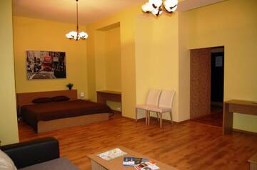 Фото номера Улучшенные апартаменты с видом на город Апартаменты Valdemaras Apartment 91 г. Рига 5