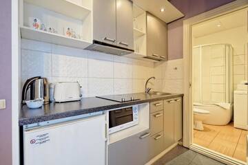 Фото номера Апартаменты с 1 спальней Апарт-отели RIGAAPARTMENT Gertruda Apartments &amp; Restaurant г. Рига 20