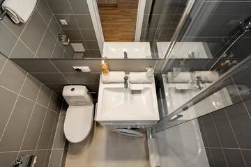 Фото номера Апартаменты-студио Апарт-отели RIGAAPARTMENT Gertruda Apartments &amp; Restaurant г. Рига 6