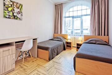 Фото номера Улучшенный семейный номер с 2 спальнями Апарт-отели RIGAAPARTMENT Gertruda Apartments &amp; Restaurant г. Рига 2
