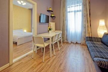 Фото номера Апартаменты с 1 спальней Апарт-отели RIGAAPARTMENT Gertruda Apartments &amp; Restaurant г. Рига 16