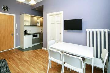 Фото номера Апартаменты с 1 спальней Апарт-отели RIGAAPARTMENT Gertruda Apartments &amp; Restaurant г. Рига 19