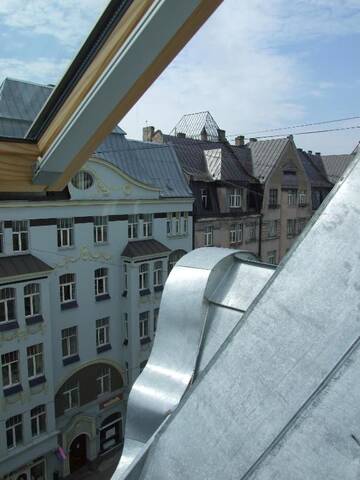 Фото номера Апартаменты с 2 спальнями Апартаменты Sunlit Loft Apartment Riga г. Рига 53