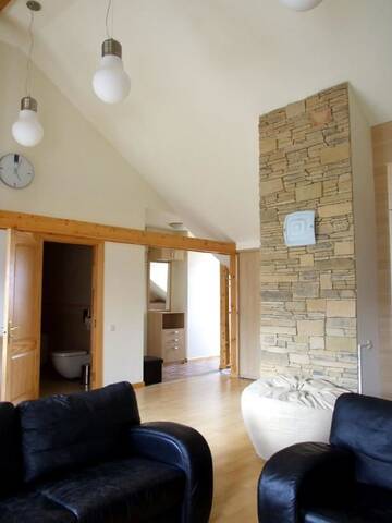 Фото номера Апартаменты с 2 спальнями Апартаменты Sunlit Loft Apartment Riga г. Рига 12