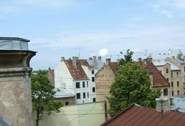 Фото номера Апартаменты с 2 спальнями Апартаменты Sunlit Loft Apartment Riga г. Рига 28