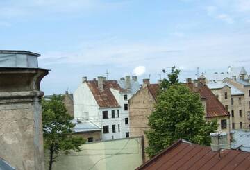 Фото номера Апартаменты с 2 спальнями Апартаменты Sunlit Loft Apartment Riga г. Рига 62