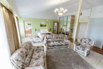 Фото номера Апартаменты Делюкс с 1 спальней и камином Апартаменты Daugava Lux Apartments г. Рига 5