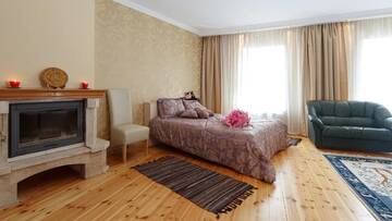 Фото номера Апартаменты Делюкс с 1 спальней и камином Апартаменты Daugava Lux Apartments г. Рига 53