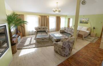 Фото номера Апартаменты Делюкс с 1 спальней и камином Апартаменты Daugava Lux Apartments г. Рига 31