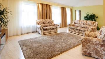 Фото номера Апартаменты Делюкс с 1 спальней и камином Апартаменты Daugava Lux Apartments г. Рига 44