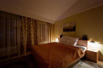 Фото номера Апартаменты Делюкс с 1 спальней и камином Апартаменты Daugava Lux Apartments г. Рига 71