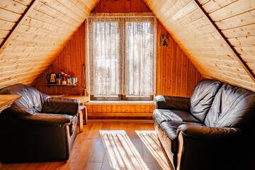 Фото номера Дом для отпуска с сауной Гостевой дом Guest House Šampētera māja г. Рига 10
