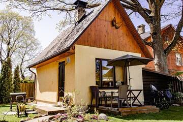 Фото номера Дом для отпуска с сауной Гостевой дом Guest House Šampētera māja г. Рига 14