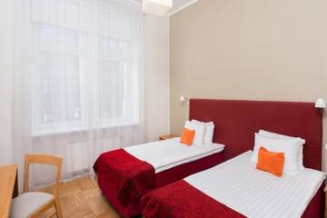 Фото номера Классический двухместный номер с 2 отдельными кроватями Отель Hotel Valdemars Riga managed by Accor г. Рига 4