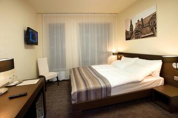 Фото номера Классический двухместный номер с 1 кроватью Отель Old City Boutique Hotel г. Рига 2