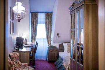 Фото номера Двухместный номер с 1 кроватью, в Старой части Отель Hotel Gutenbergs г. Рига 4