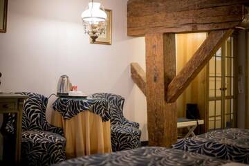 Фото номера Улучшенный двухместный номер с 2 отдельными кроватями Отель Hotel Gutenbergs г. Рига 5