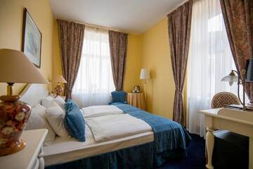 Фото номера Стандартный двухместный номер с 1 кроватью Отель Hotel Gutenbergs г. Рига 2