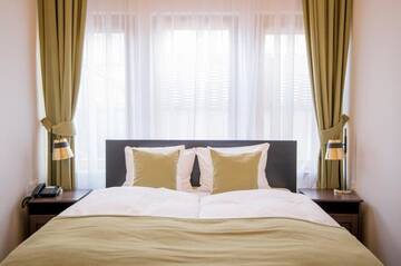 Фото номера Двухместный номер бизнес-класса с 1 кроватью Отель Hotel Gutenbergs г. Рига 2