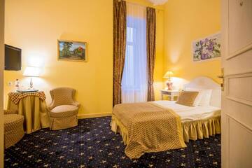 Фото номера Стандартный одноместный номер Отель Hotel Gutenbergs г. Рига 2