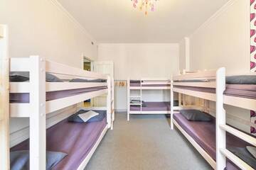Фото номера Односпальная кровать в общем номере с 10 кроватями Хостелы Riga Hostel Centre г. Рига 2