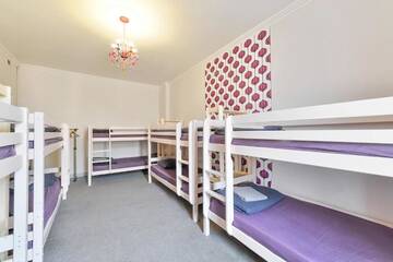 Фото номера Односпальная кровать в общем номере с 10 кроватями Хостелы Riga Hostel Centre г. Рига 3