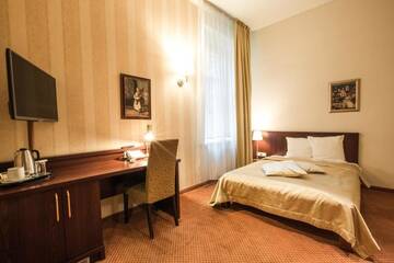 Фото номера Одноместный номер Отель Monika Centrum Hotels г. Рига 6