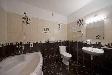 Фото номера Одноместный номер Отель Hotel BEST with FREE PARKING г. Рига 2