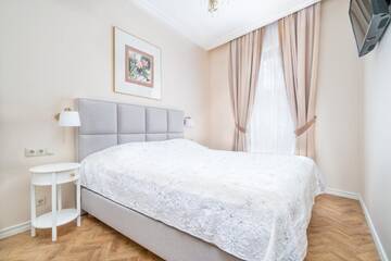 Фото номера Двухместный номер с 1 кроватью Отель Forums Boutique Hotel г. Рига 4