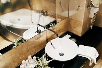 Фото номера Президентский люкс с террасой Отель Radisson Blu Ridzene Hotel, Riga г. Рига 5
