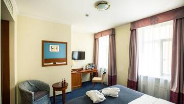 Фото номера Улучшенный двухместный номер с 1 кроватью Отель Hestia Riga Hotel Jugend г. Рига 5
