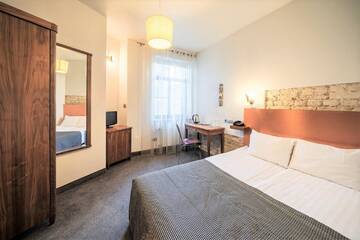 Фото номера Двухместный номер эконом-класса с 1 кроватью Отель Rixwell Terrace Design Hotel with FREE Parking г. Рига 4