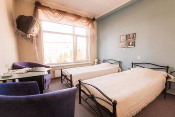 Фото номера Двухместный номер с 2 отдельными кроватями Апарт-отели Hotel Kert г. Рига 4