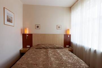 Фото номера Стандартный двухместный номер с 1 кроватью Отель Hotel Edvards г. Рига 6