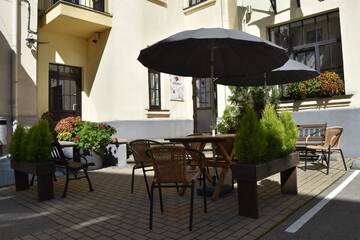 Фото номера Стандартный двухместный номер с 1 кроватью Отель Hotel Edvards г. Рига 4