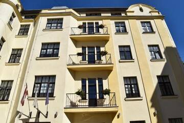 Фото номера Одноместный номер Отель Hotel Edvards г. Рига 10