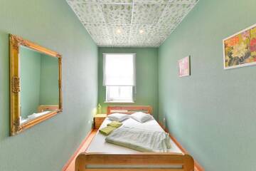Фото номера Двухместный номер с 1 кроватью и общей ванной комнатой Хостелы Central Hostel г. Рига 12