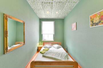 Фото номера Двухместный номер с 1 кроватью и общей ванной комнатой Хостелы Central Hostel г. Рига 6