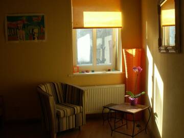 Фото номера Одноместный номер с общей ванной комнатой Хостелы Central Hostel г. Рига 5