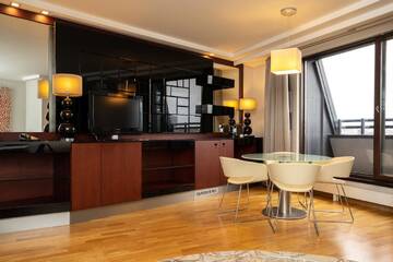 Фото номера Люкс с панорамным видом Отель Radisson Blu Elizabete Hotel, Riga г. Рига 7