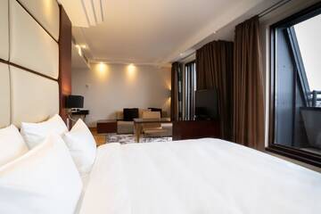 Фото номера Полулюкс с панорамным видом Отель Radisson Blu Elizabete Hotel, Riga г. Рига 2
